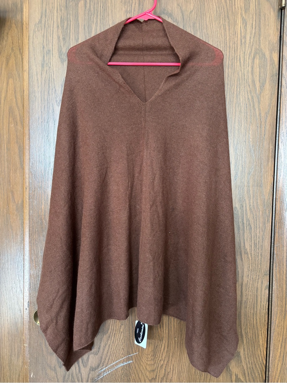Portolano Cashmere Poncho from the Italian Luxury Brand